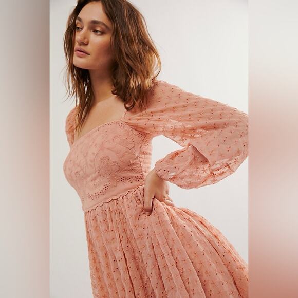 Free People Malina Mini Dress Size Extra Large XL - Picture 2 of 9